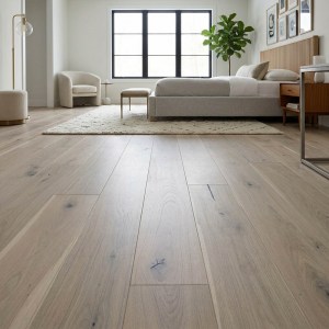 PARQUET PREFINITI - Rovere 1 Strip - Snowflakes - Spazzolato-5